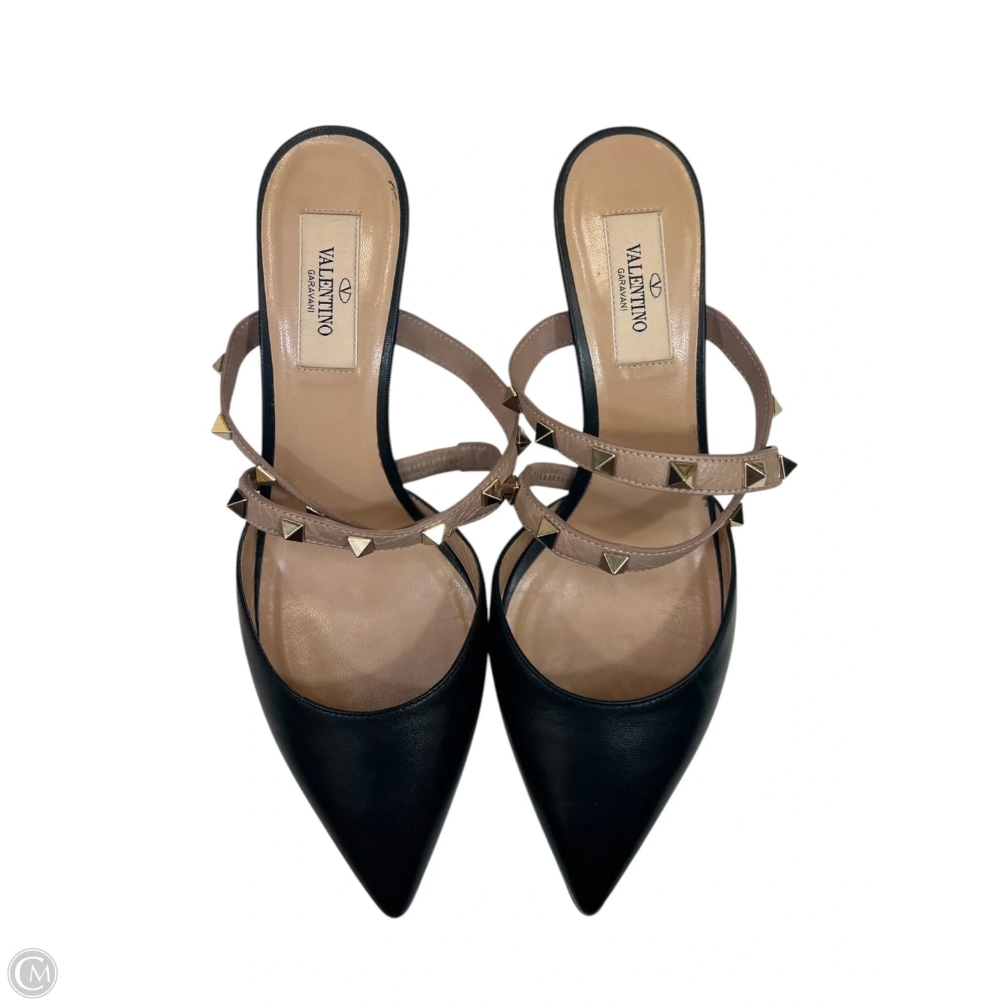 Shoes Luxury Designer By Valentino-garavani In Black, Size: 7.5