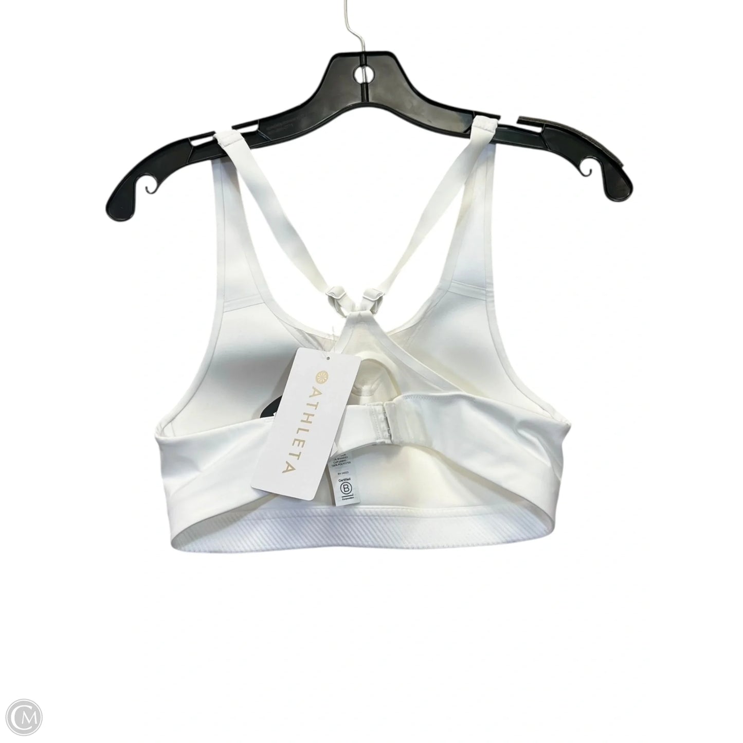 Athletic Bra By Athleta In White