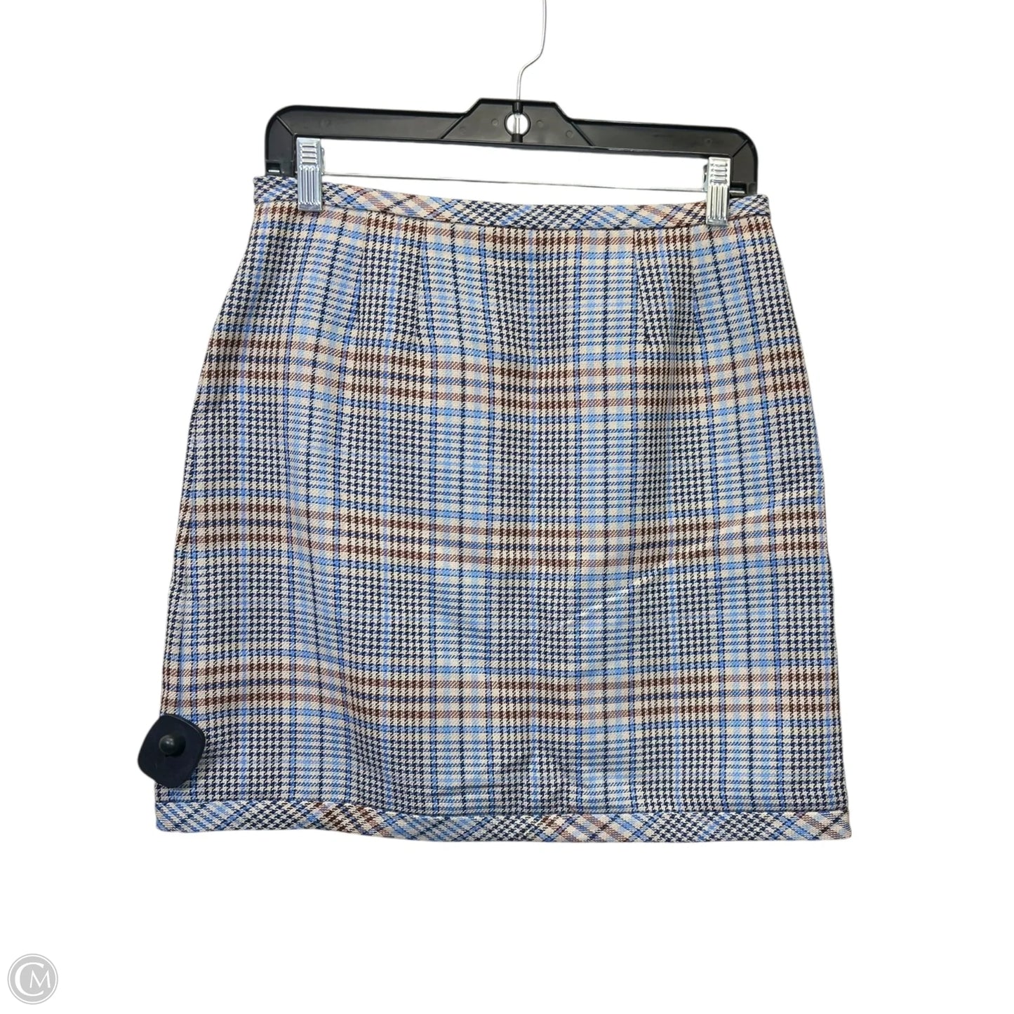 Skirt Mini & Short By Talbots In Plaid Pattern, Size: Sp