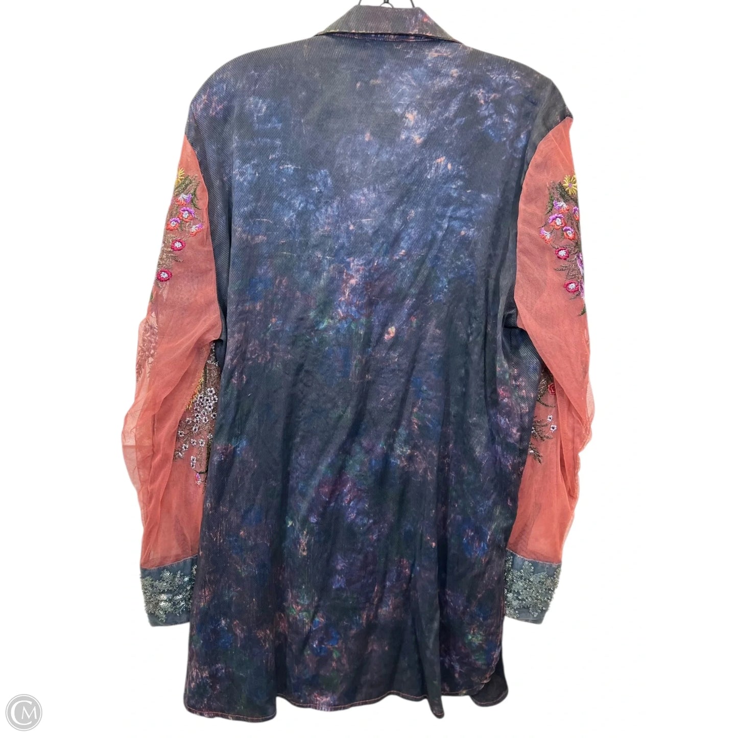 Top Long Sleeve By Clothes Mentor In Multi-colored, Size: Xl