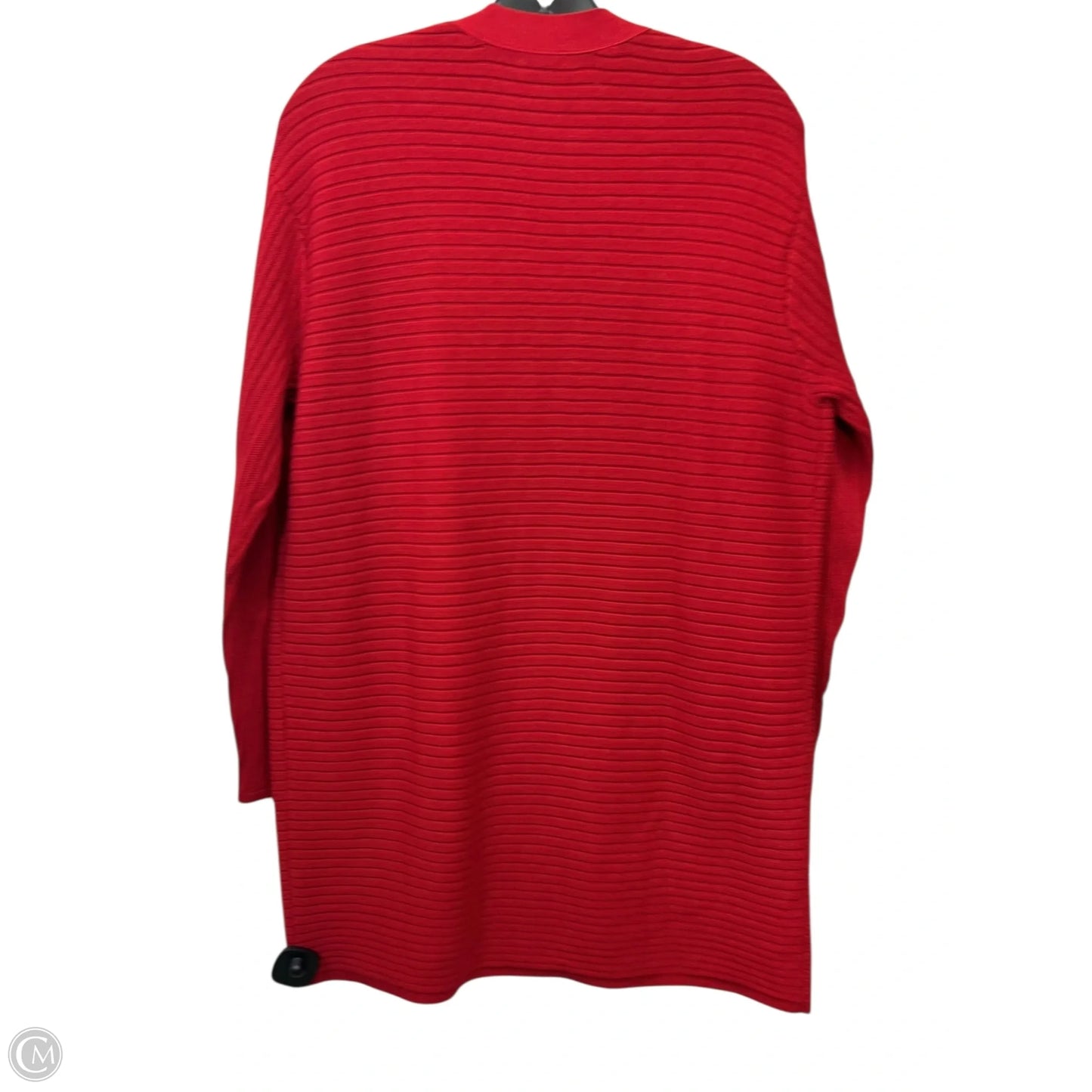 Sweater Cardigan By J. Jill In Red, Size: S