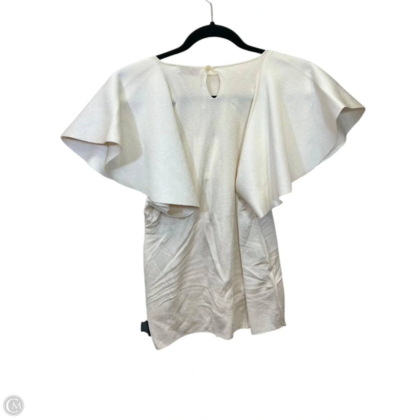 Top Short Sleeve Designer By Altuzarra In Cream, Size: XS