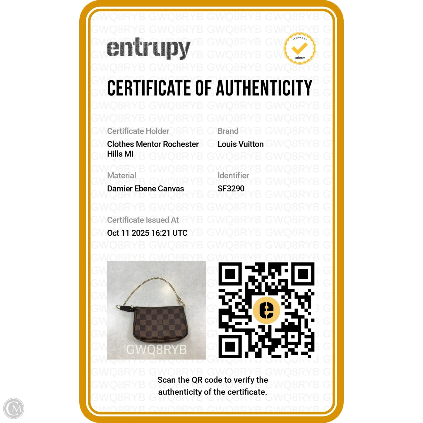 Handbag Luxury Designer By Louis Vuitton, Size: Small