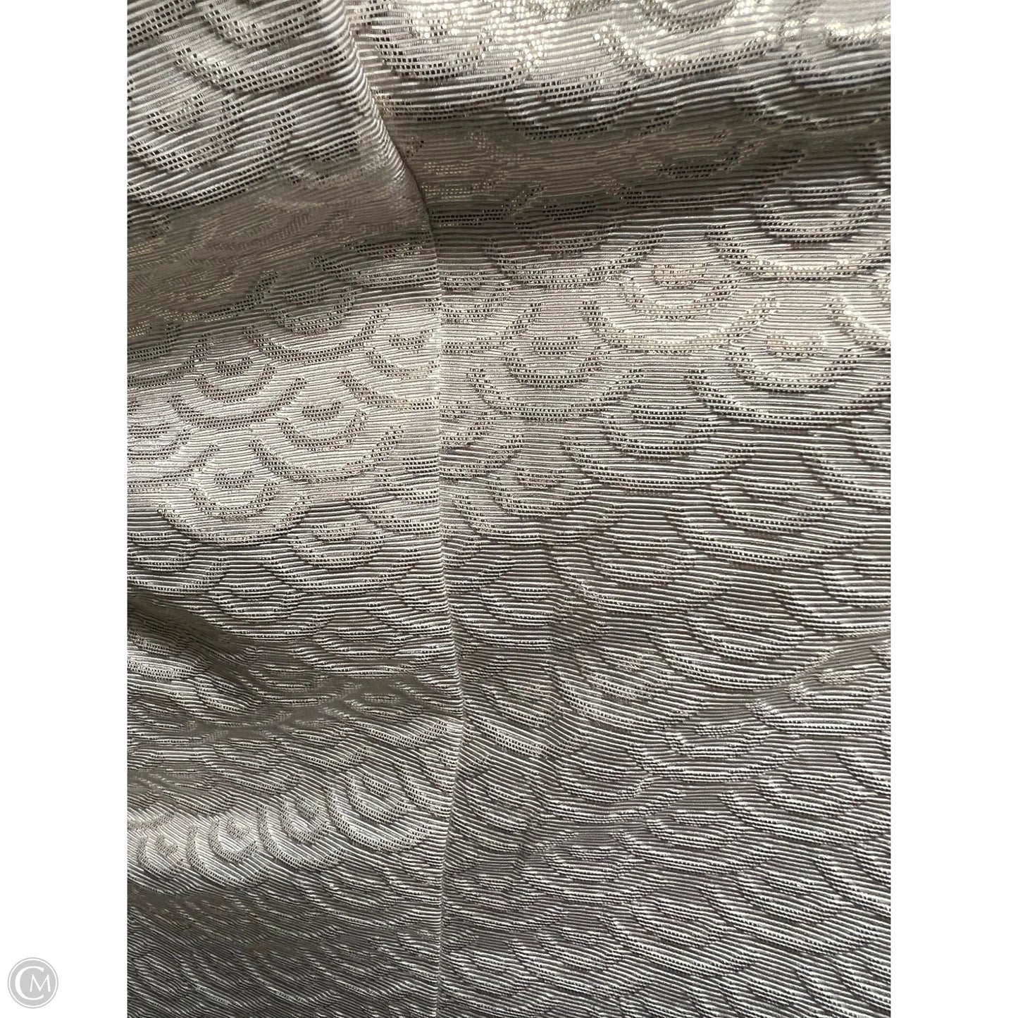 Top Sleeveless By Lilly Pulitzer In Gold & White, Size: M