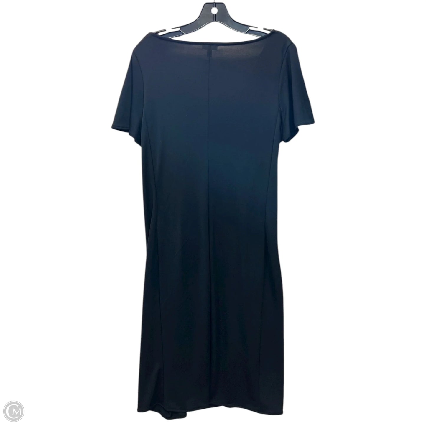 Dress Casual Midi By Talbots In Black, Size: 1x