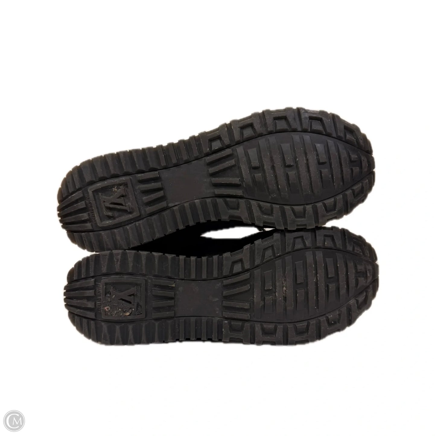 Shoes Luxury Designer By Louis Vuitton In Black & Brown, Size: 7