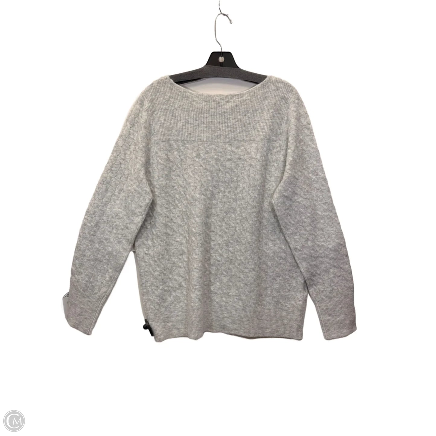 Sweater By Loft In Grey, Size: Xl