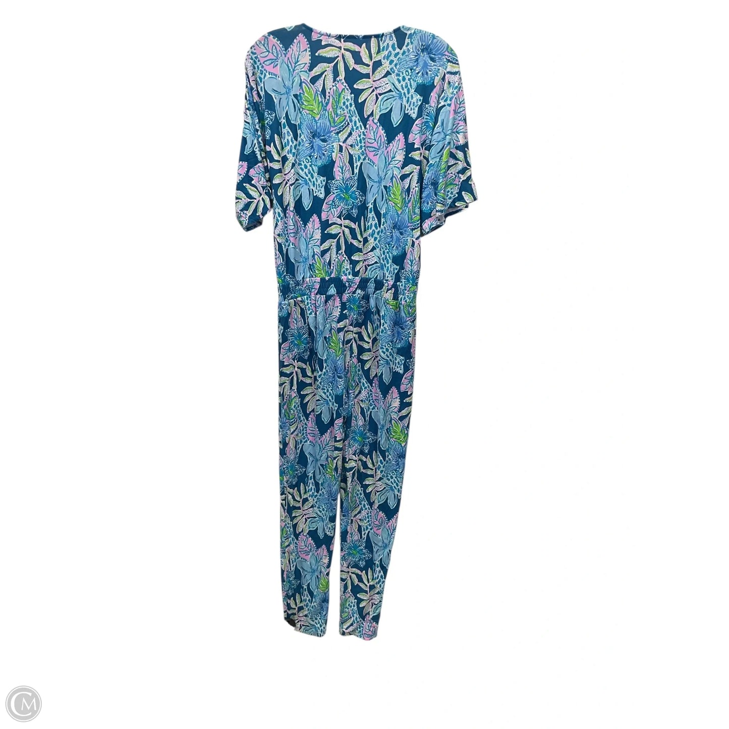 Jumpsuit By Lilly Pulitzer In Blue & Green, Size: S