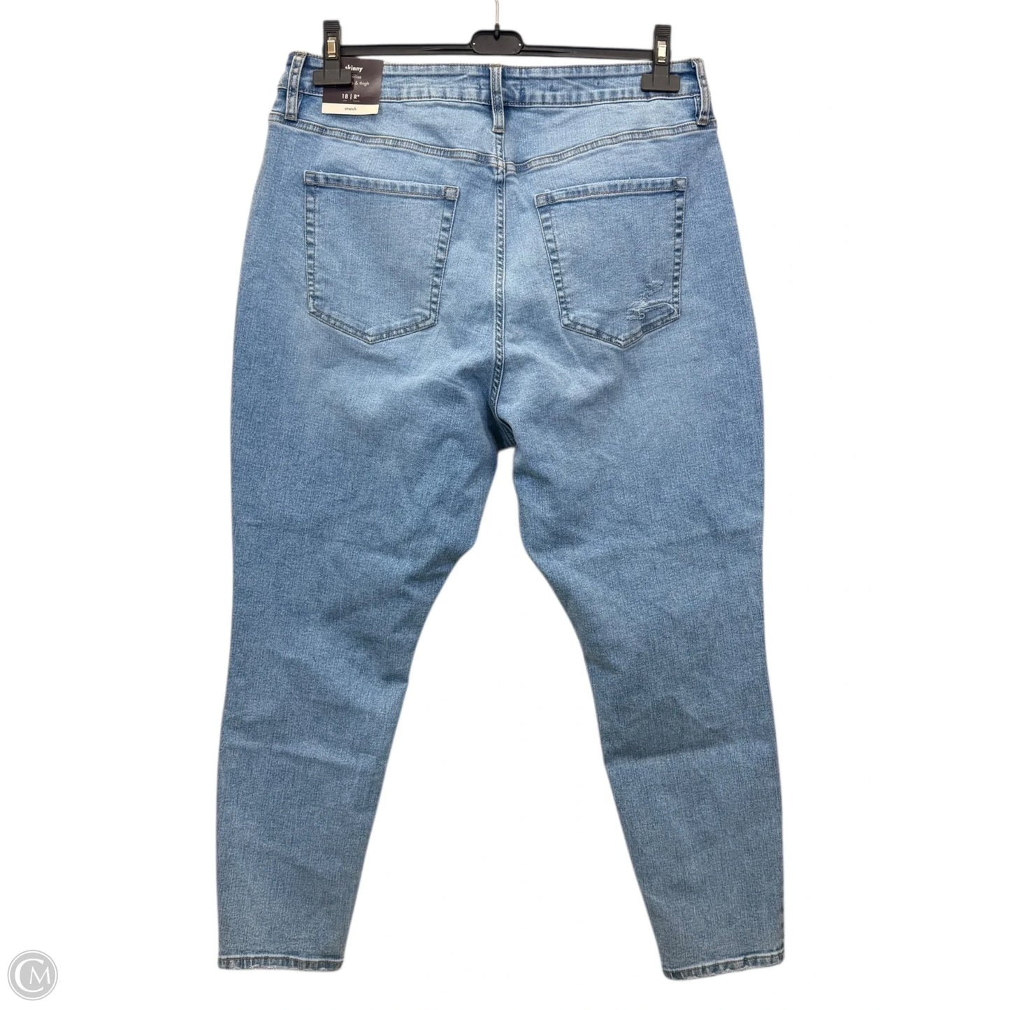 Jeans Skinny By Ava & Viv In Blue, Size: 18