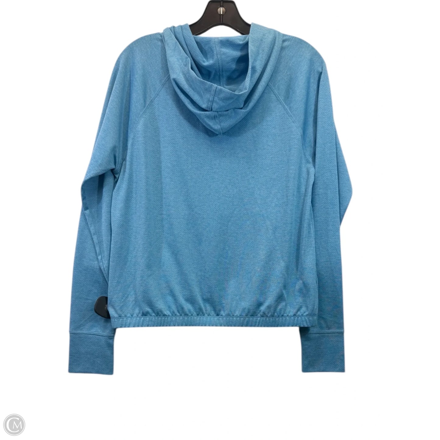 Athletic Top Long Sleeve Hoodie By Eddie Bauer In Blue, Size: Xs