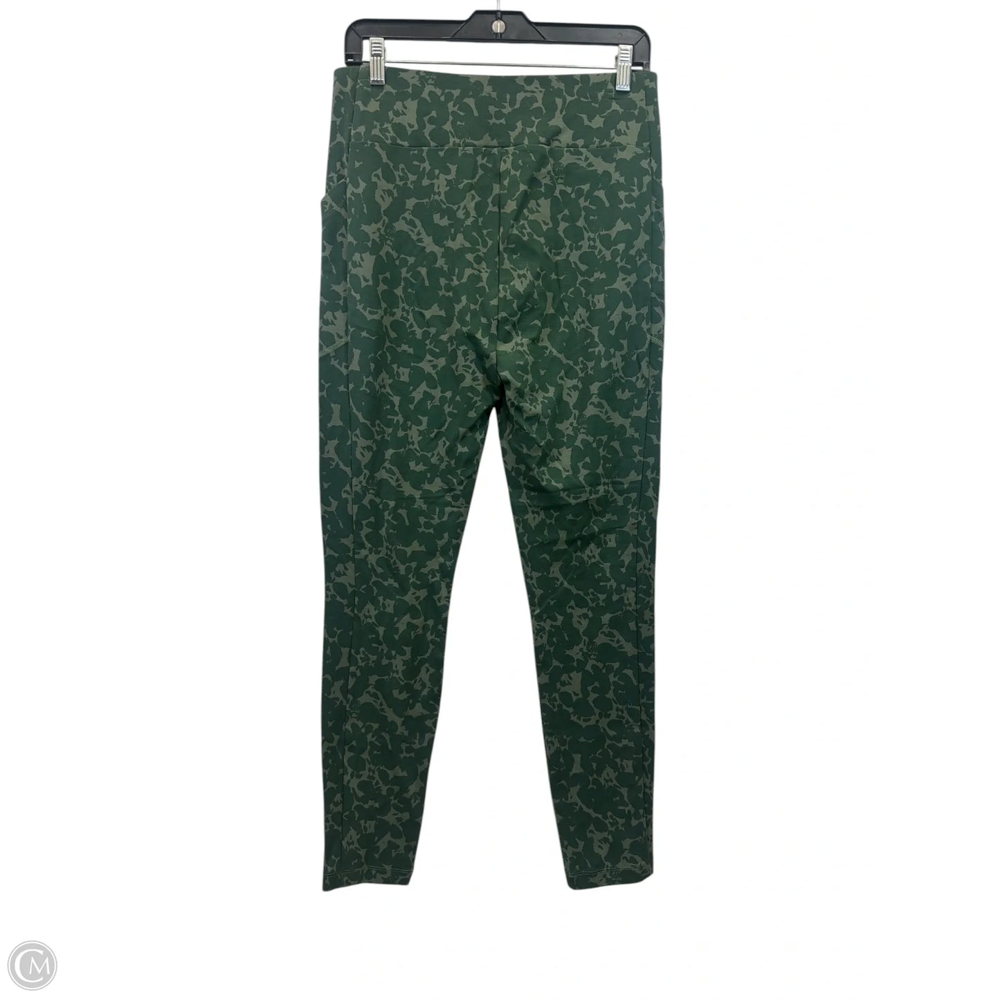 Athletic Leggings By Cabi In Green, Size: M