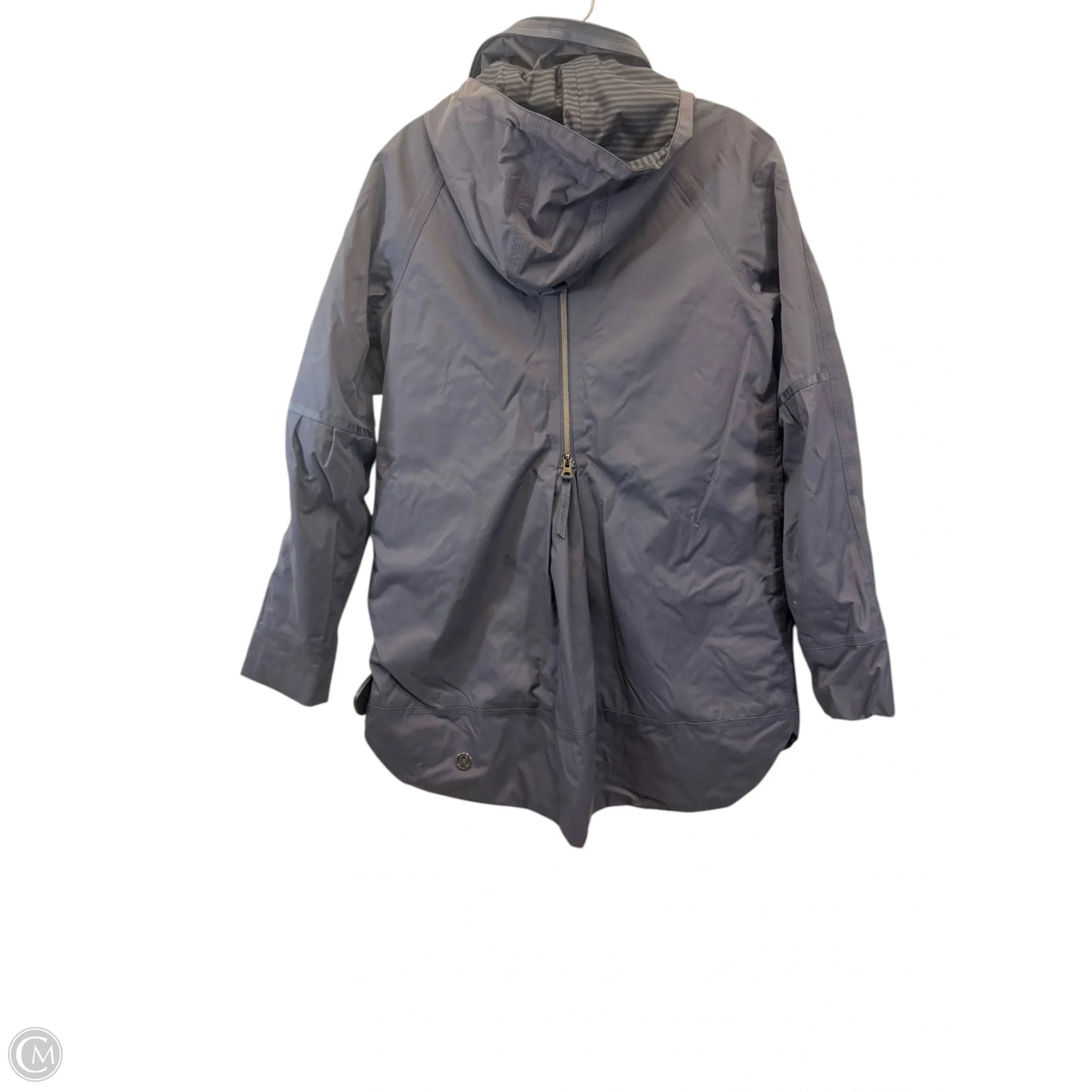 Athletic Jacket By Lululemon In Navy, Size: Xs