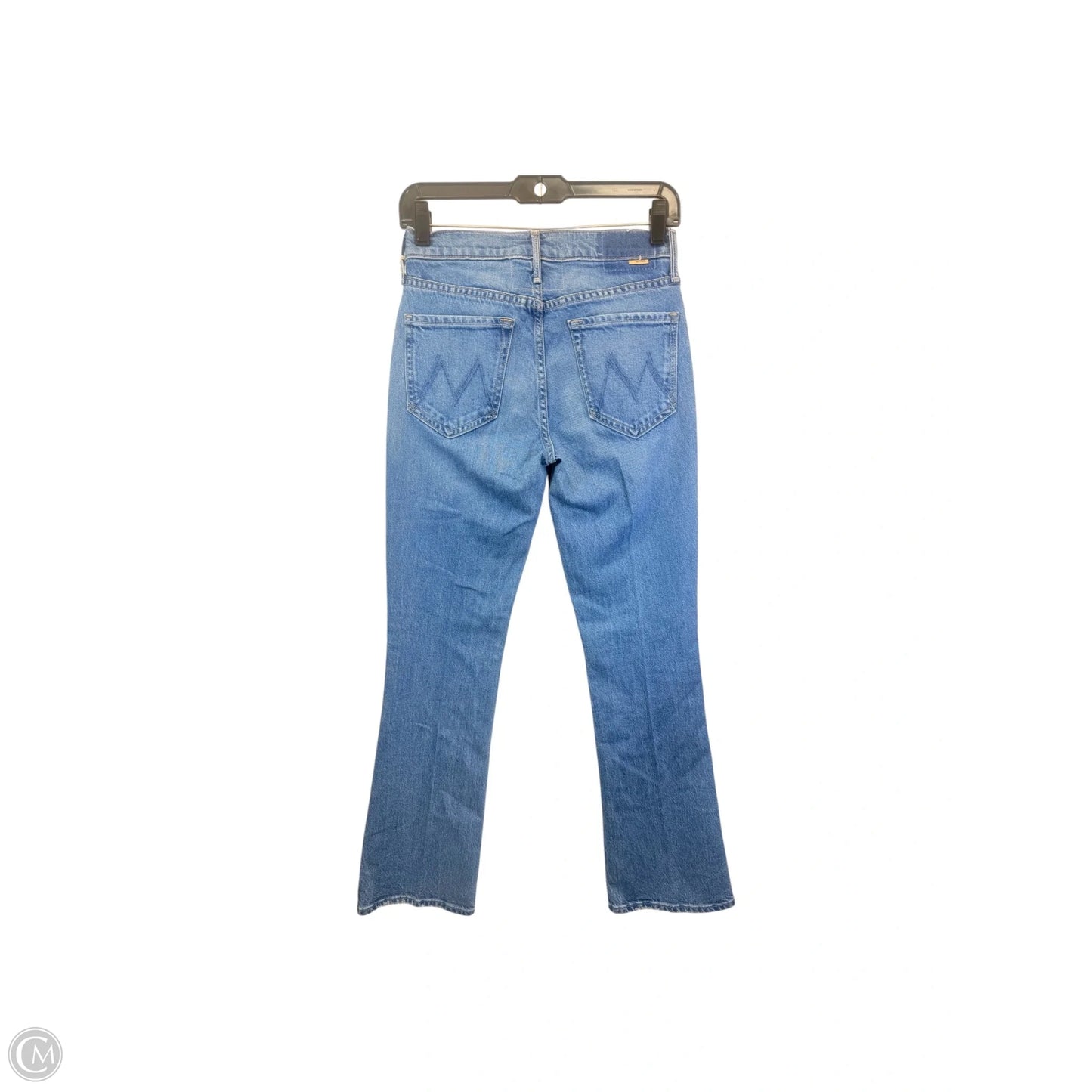 Jeans Flared By Mother In Blue Denim, Size: 4