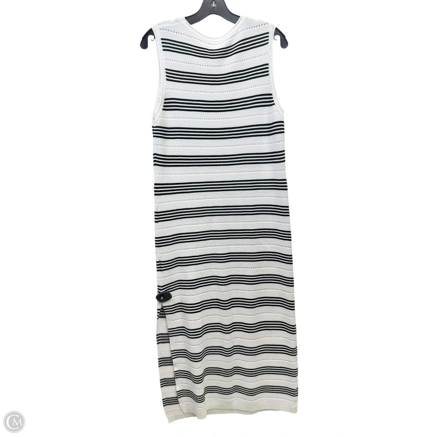 Dress Casual Maxi By Prettygarden In Black & White, Size: M
