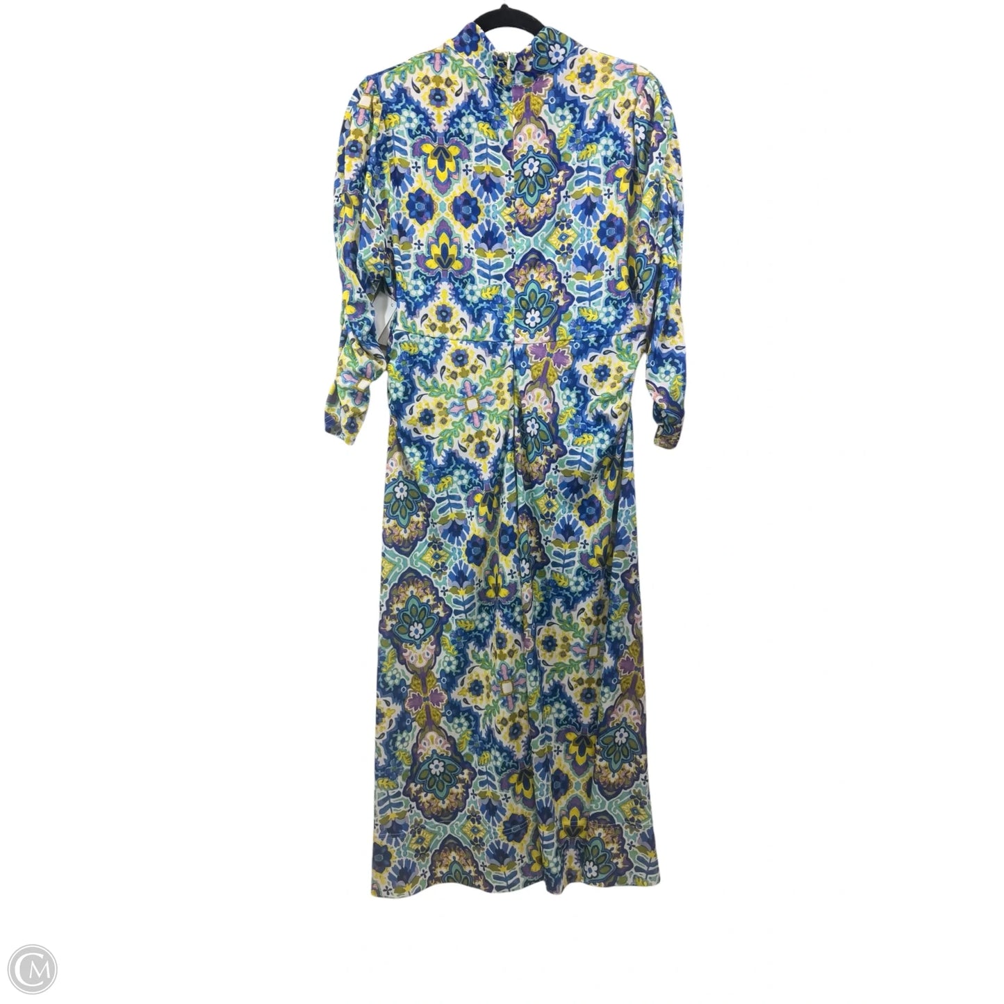 Dress Casual Maxi By Johnny Was In Green & Purple, Size: Xl
