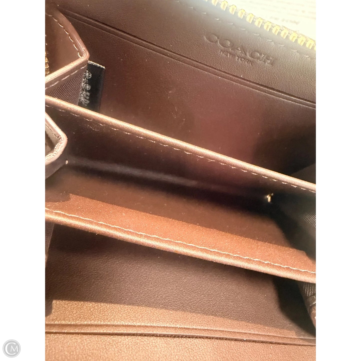 Wallet Designer By Coach, Size: Small