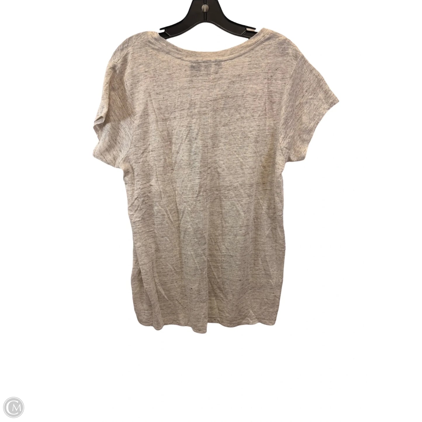 Top Short Sleeve Basic By Tahari In Beige, Size: Xl