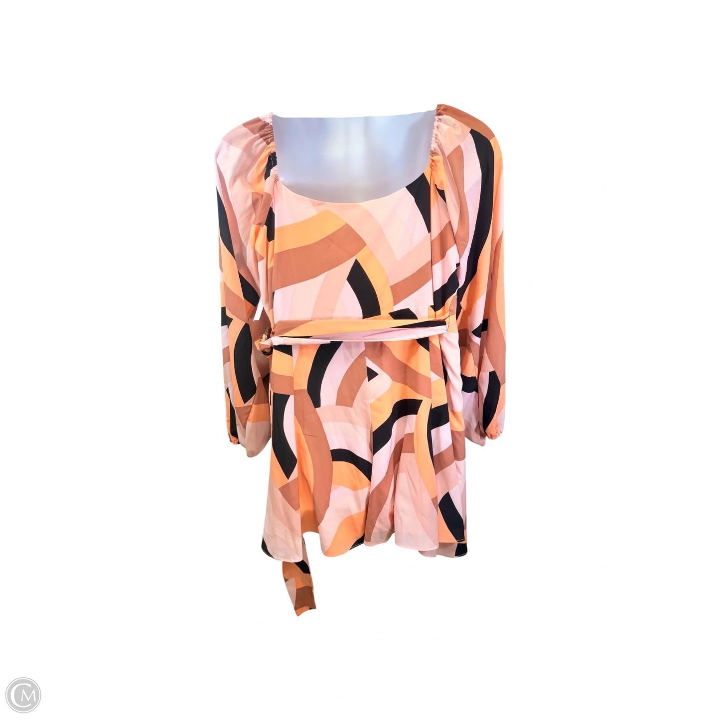 Dress Casual Short By Hutch In Peach, Size: 2x