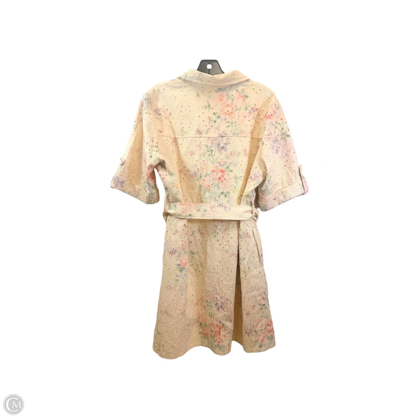 Dress Casual Short By Solitaire In Floral Print, Size: L