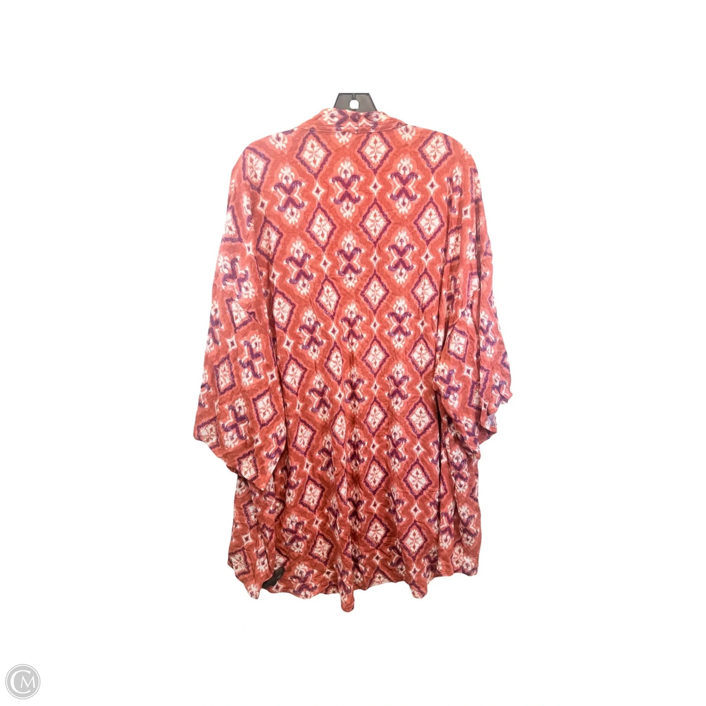 Kimono By Knox Rose In Purple & Red, Size: Xl