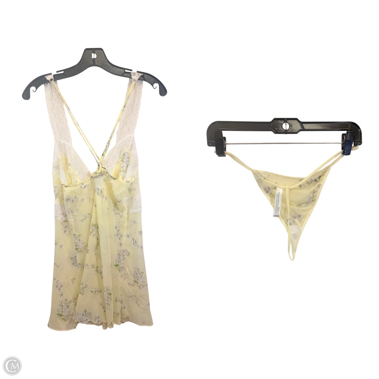 Nightgown By Linea Donatella In Yellow, Size: L