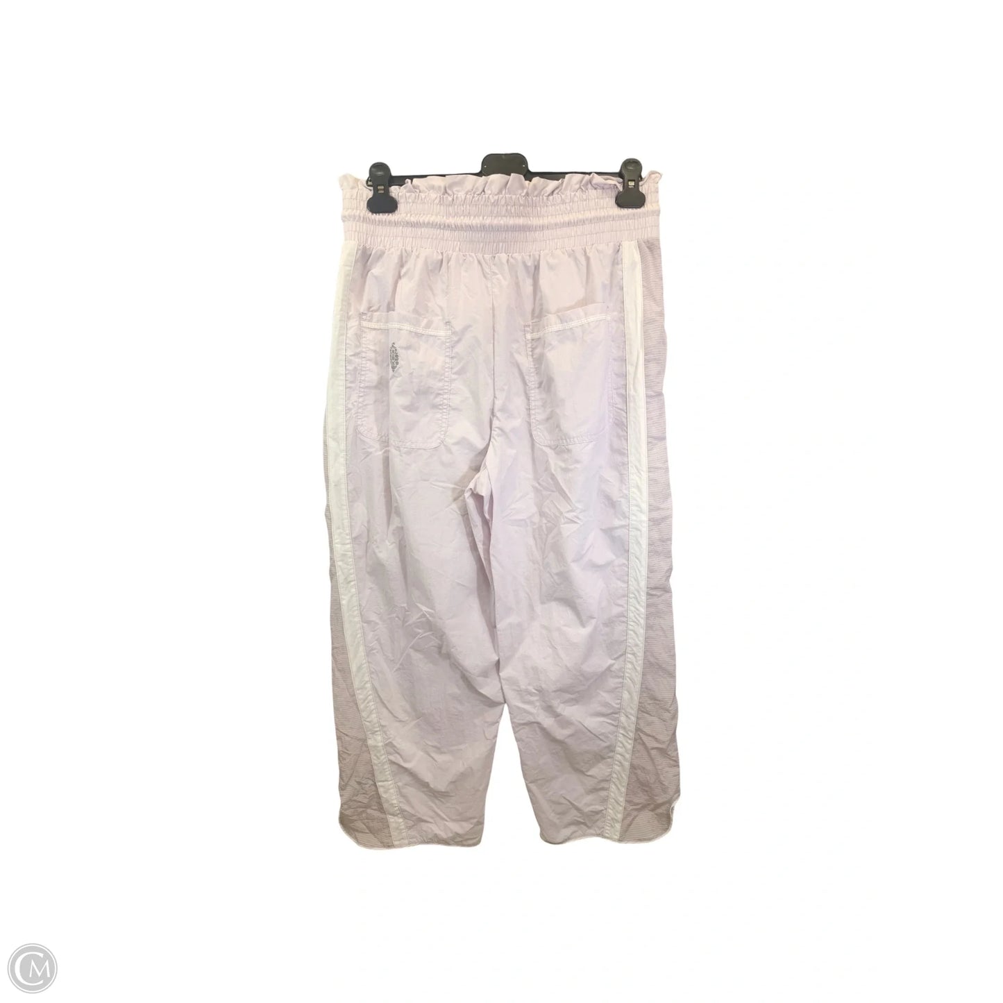 Athletic Pants By Free People In Purple & White, Size: L