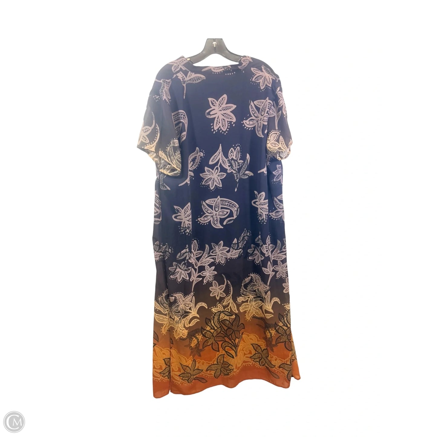 Dress Casual Maxi By A Wild Thyme In Purple, Size: 2x