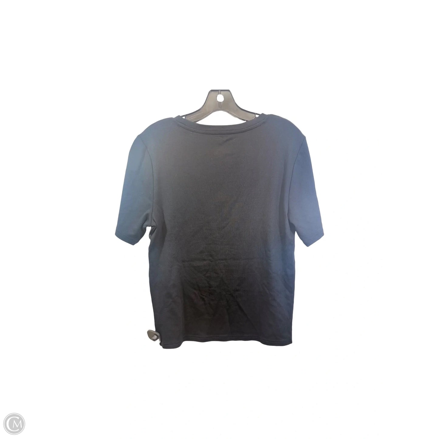 Top Short Sleeve Basic By Gap In Black, Size: Xl