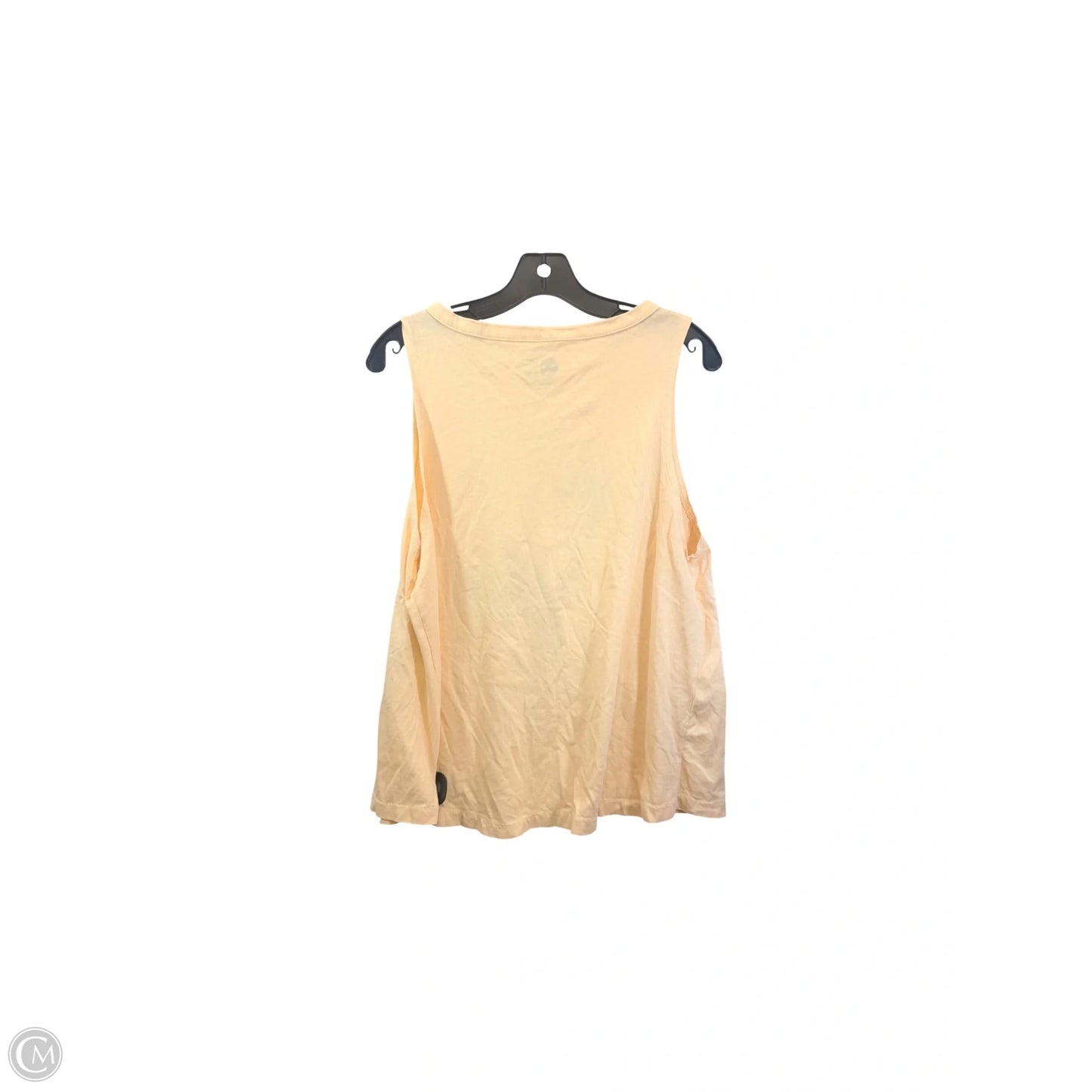 Top Sleeveless By Roxy In Yellow, Size: Xl