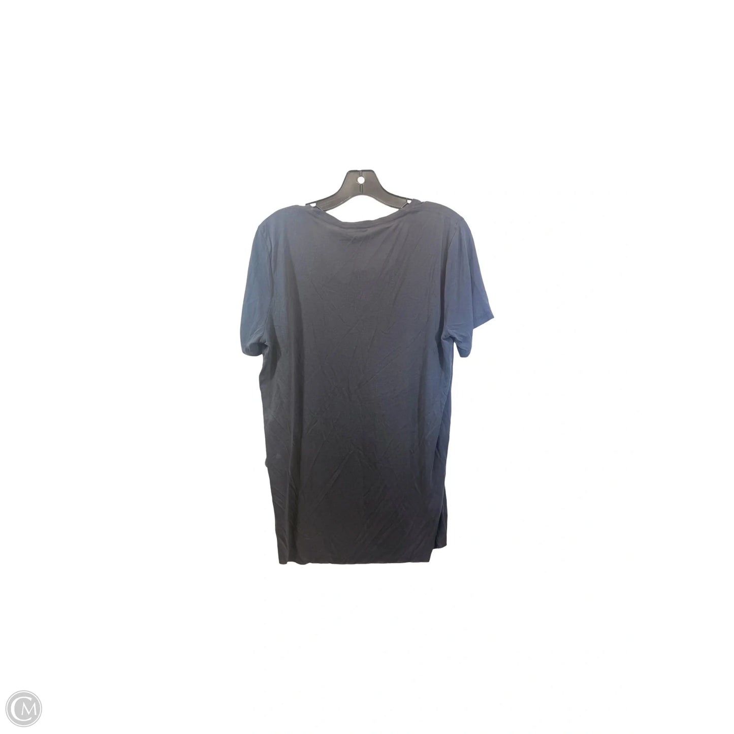 Tunic Short Sleeve By Lucky Brand In Grey, Size: M