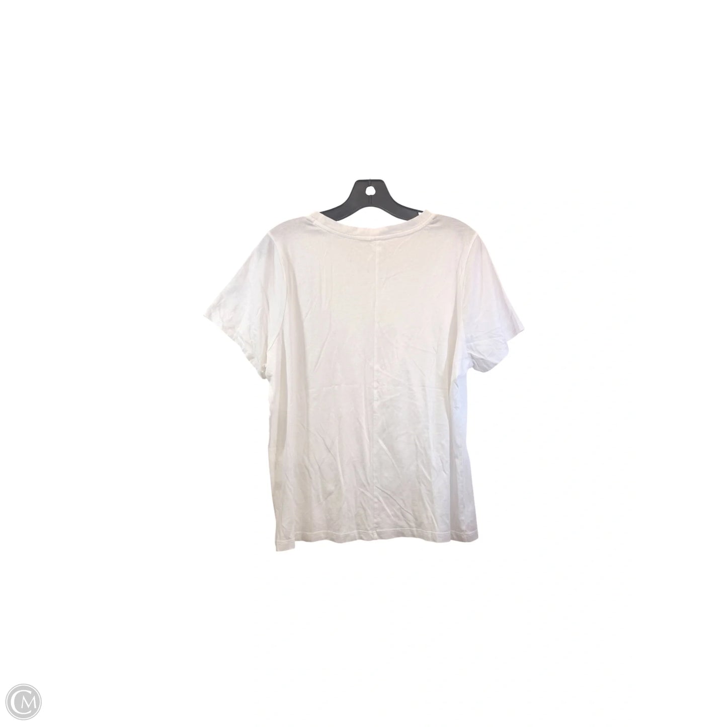 Top Short Sleeve Basic By Bp In White, Size: Xl