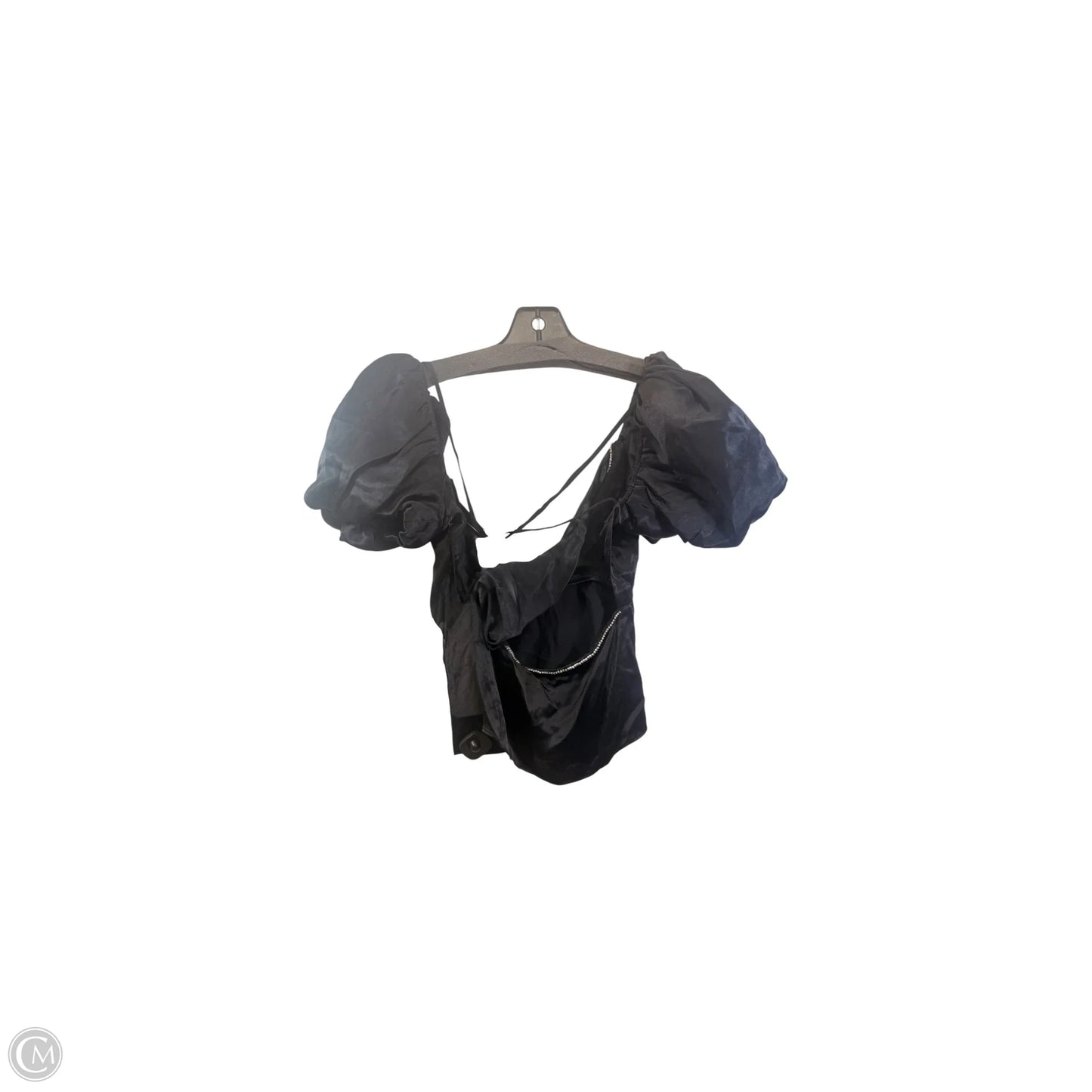 Top Short Sleeve By LPA In Black, Size: M