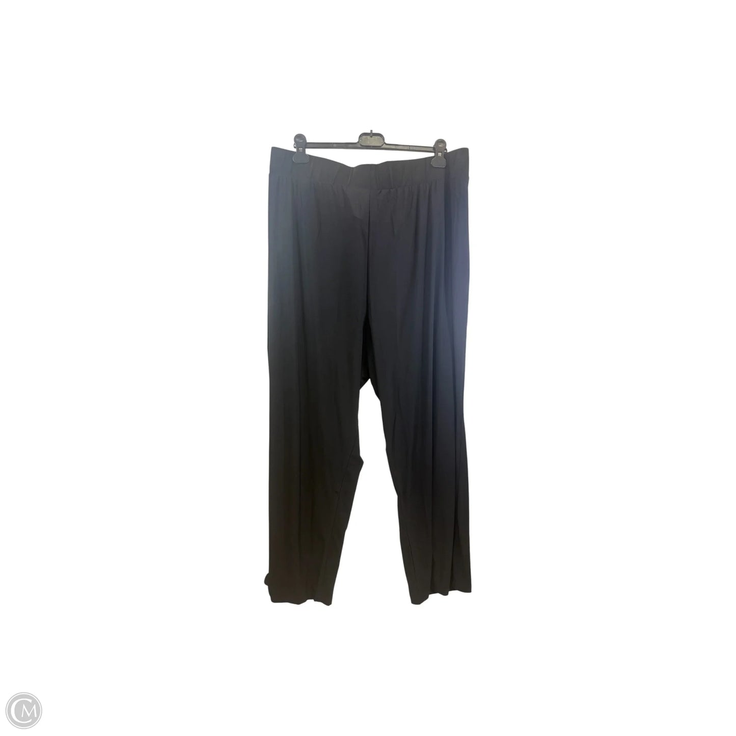 Pants Wide Leg By Attitude In Black, Size: 3x