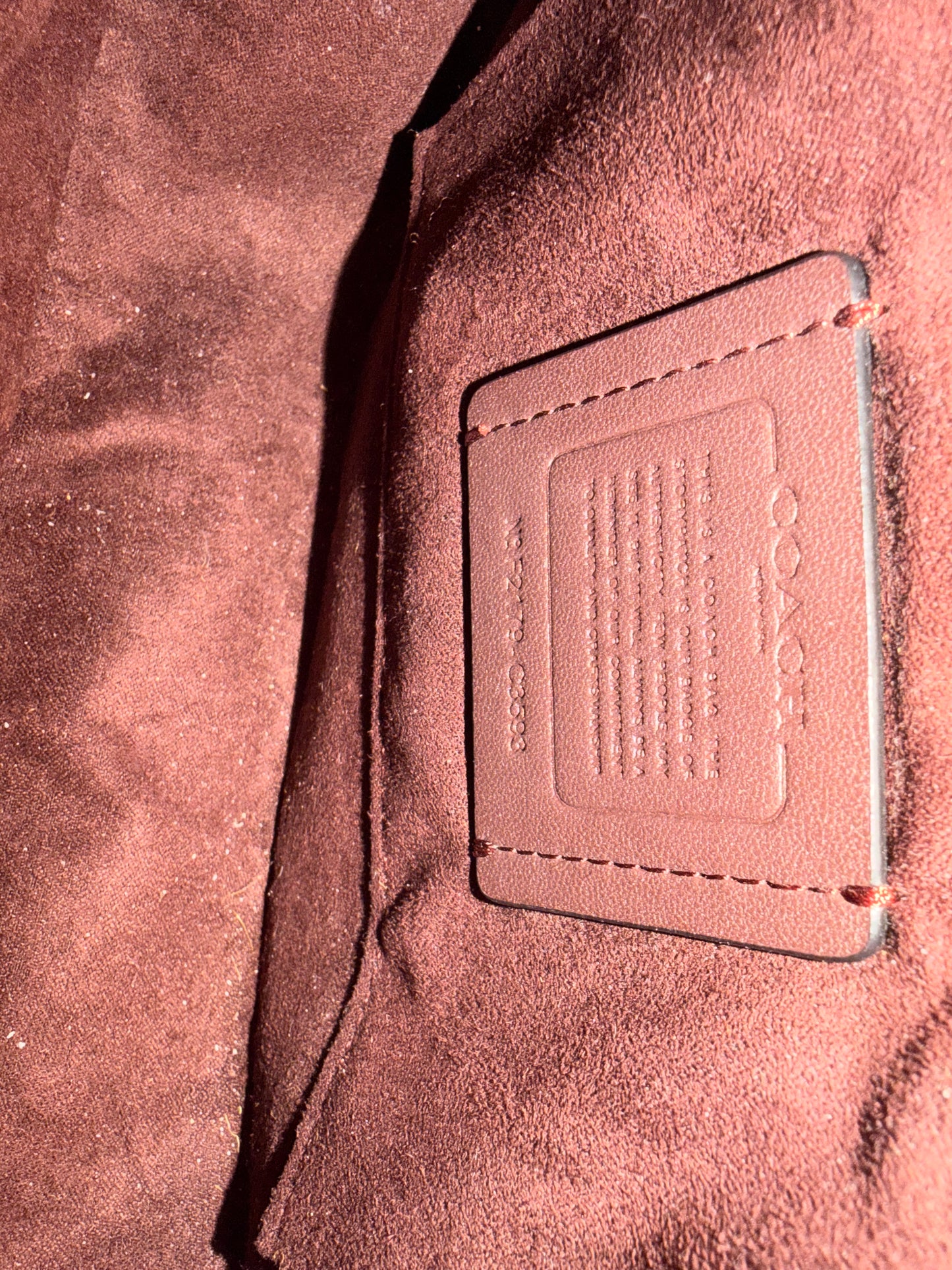 Crossbody Designer By Coach, Size: Small