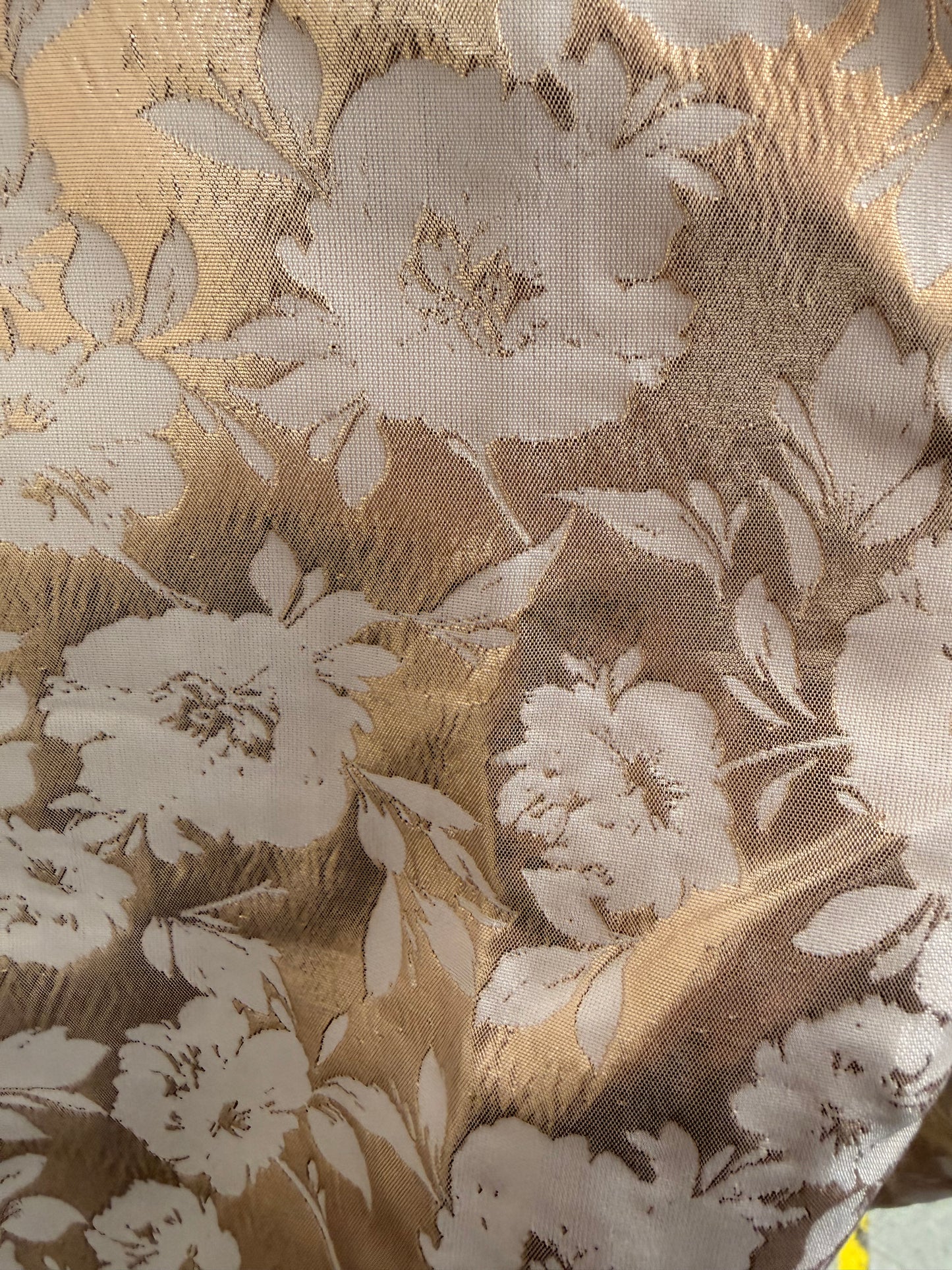 Top Short Sleeve By J. Crew In Gold & White, Size: Xl