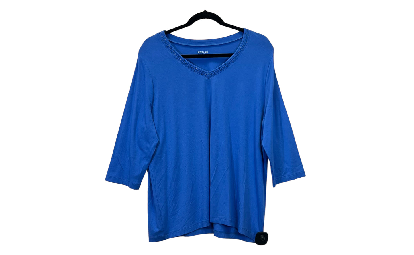 Top 3/4 Sleeve By Basler Size: M