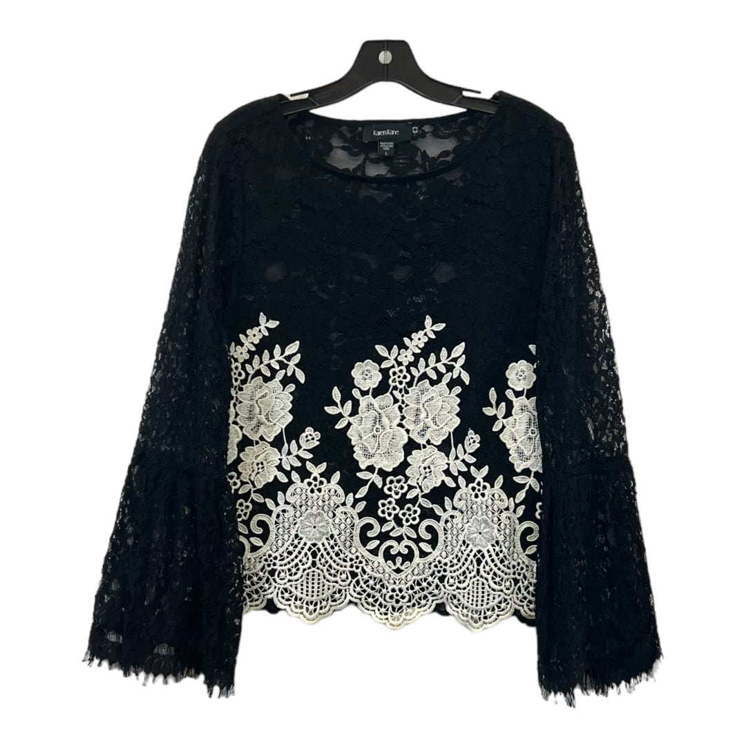 Top Long Sleeve By Karen Kane Size: L