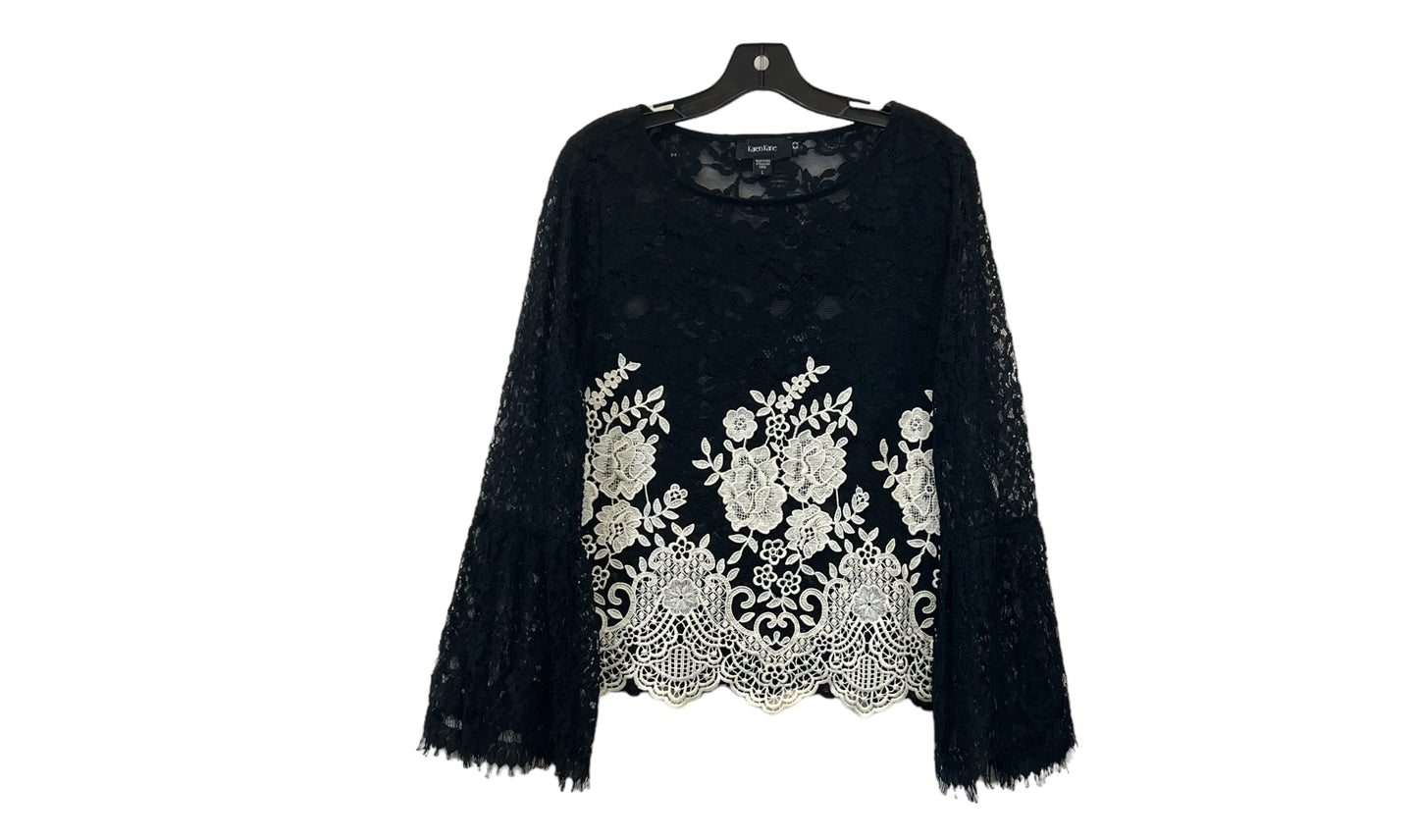 Top Long Sleeve By Karen Kane Size: L