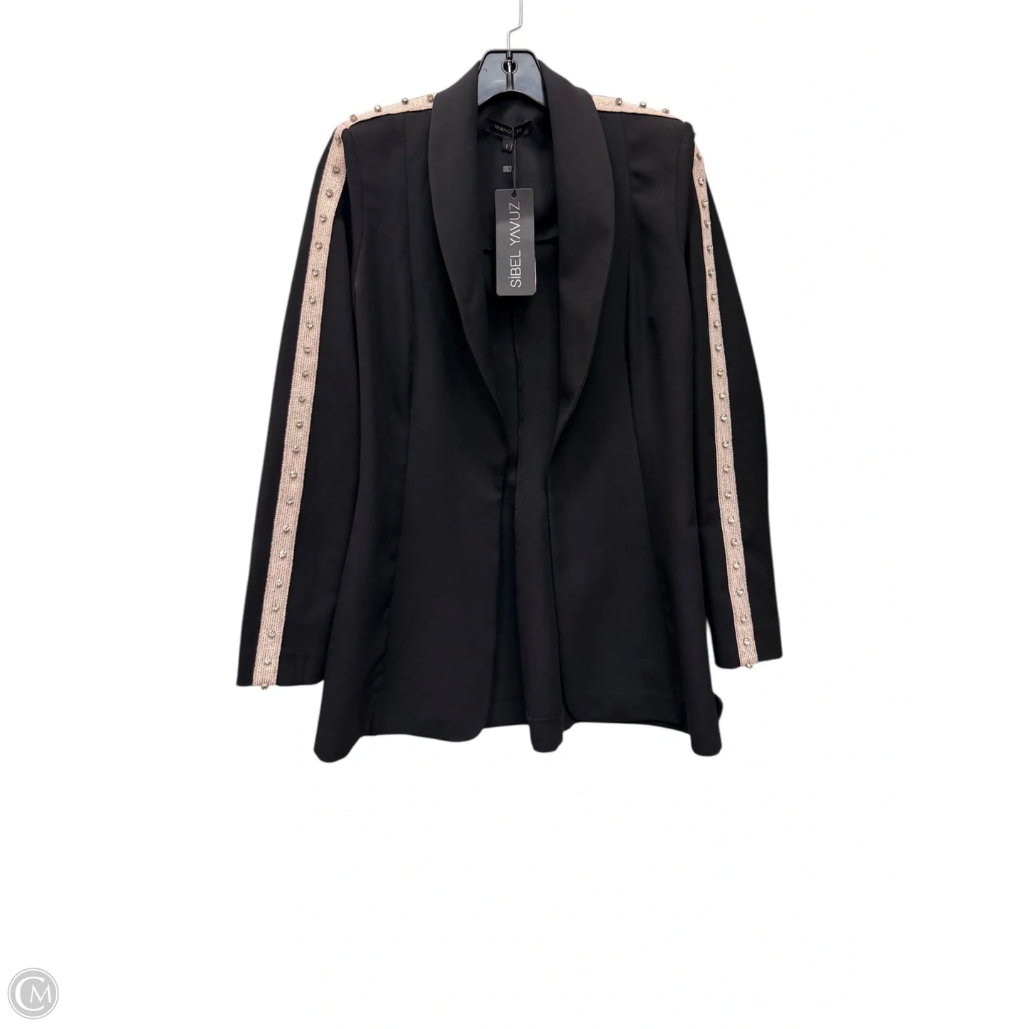 Blazer By MIANOTTE In Black & Silver, Size: S