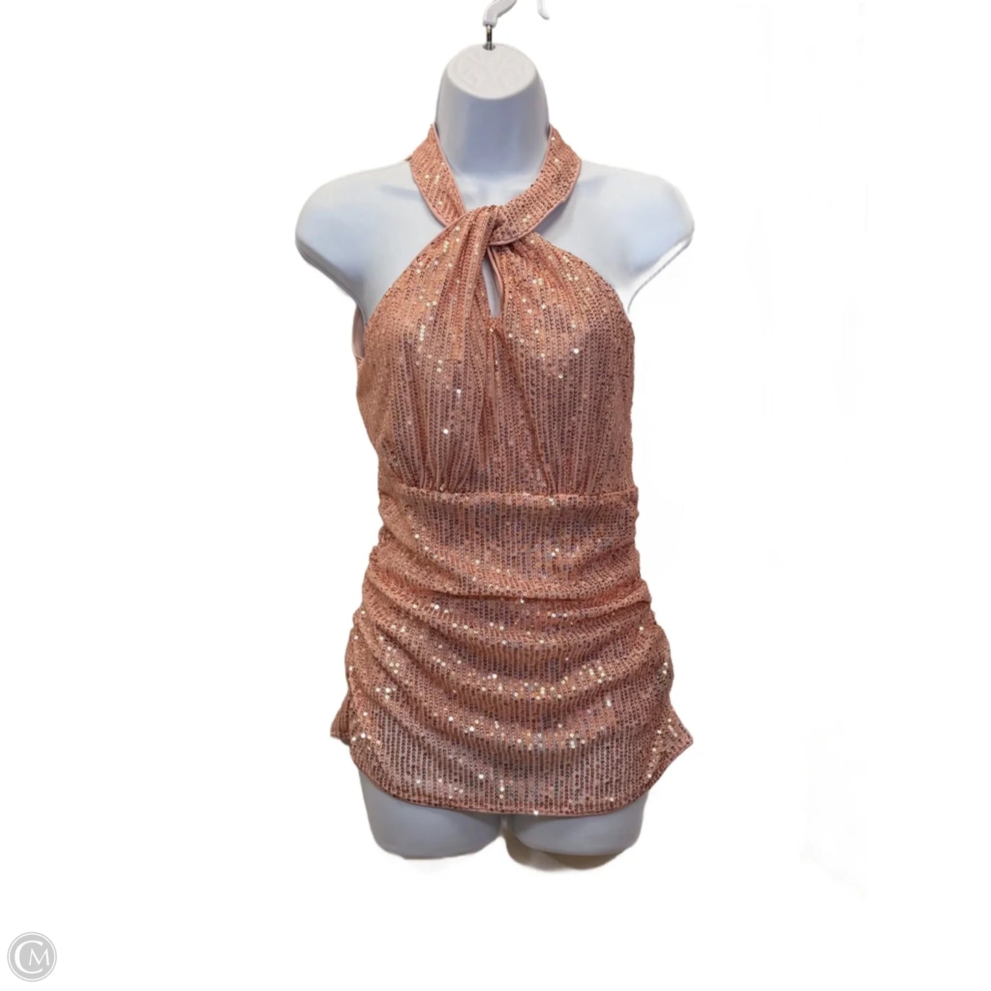 Top Sleeveless By Grace Karin In Pink, Size: S