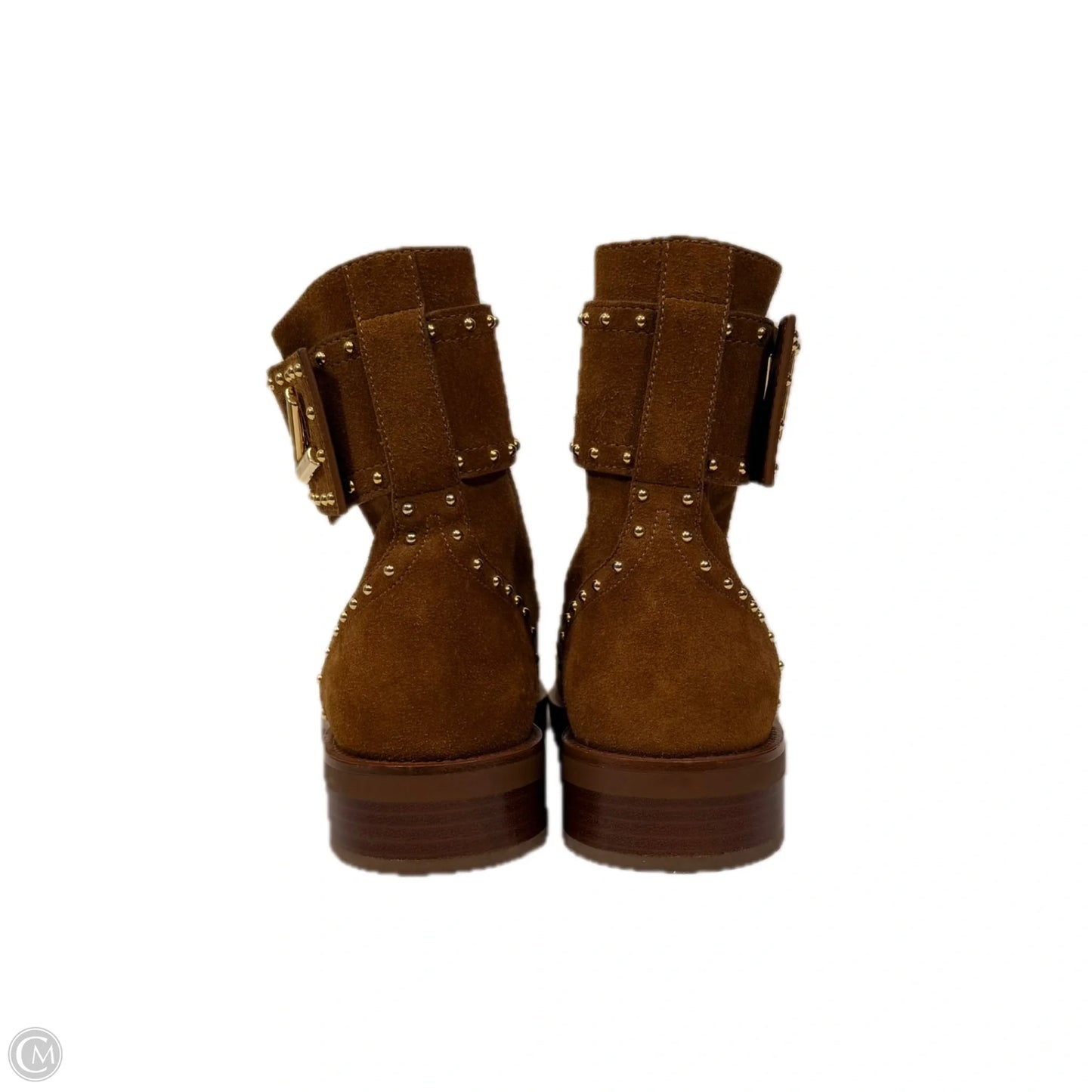 Boots Luxury Designer By Louis Vuitton In Tan, Size: 6.5