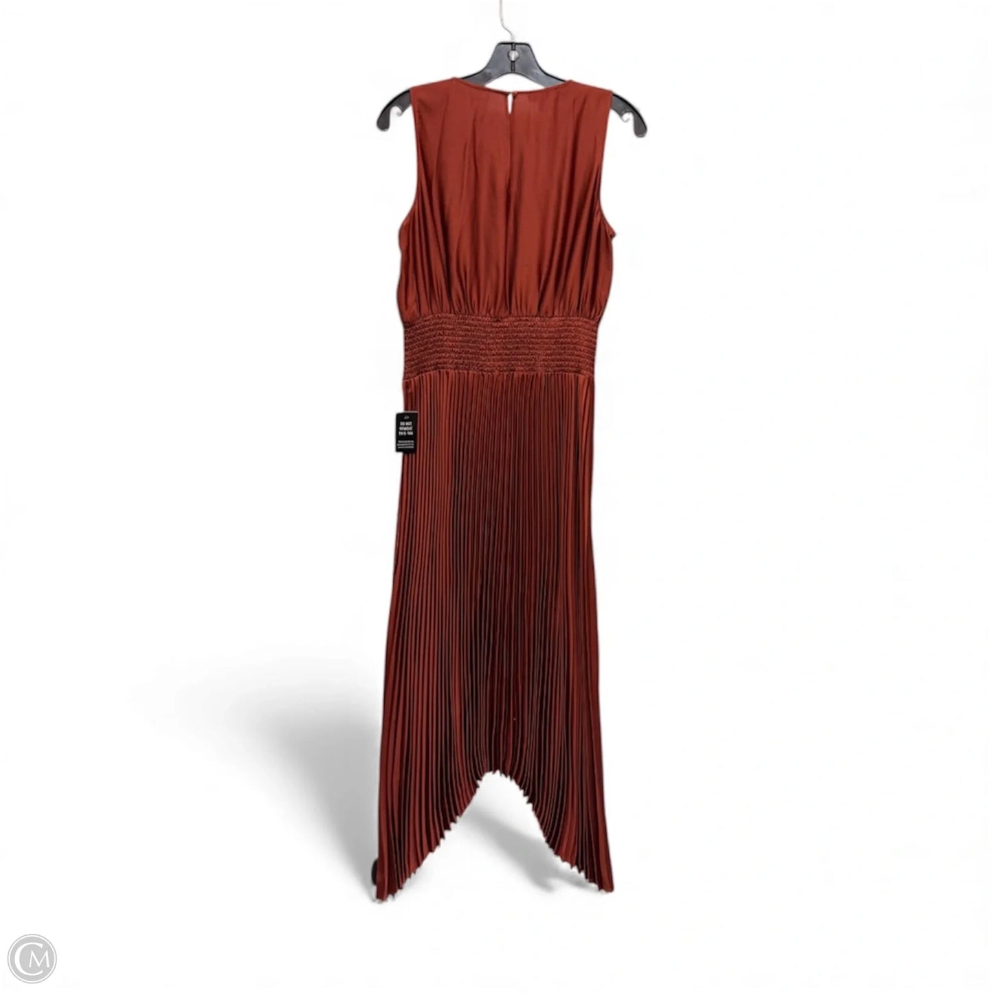 Dress Party Long By Express In Bronze, Size: M