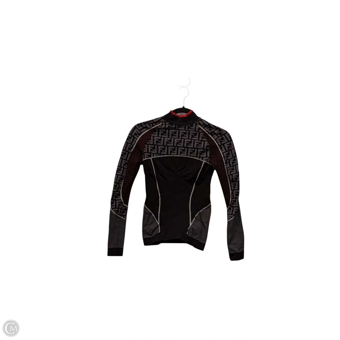 Pants Set 2pc By Fendi In Black & Red, Size: S