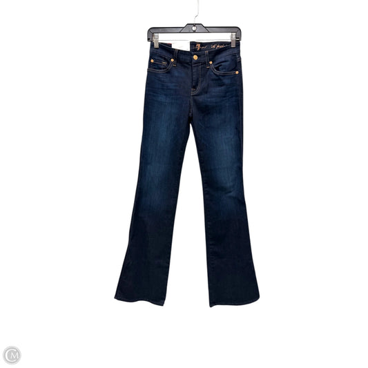 Jeans FLARE By 7 For All Mankind In Blue Denim, Size: 4
