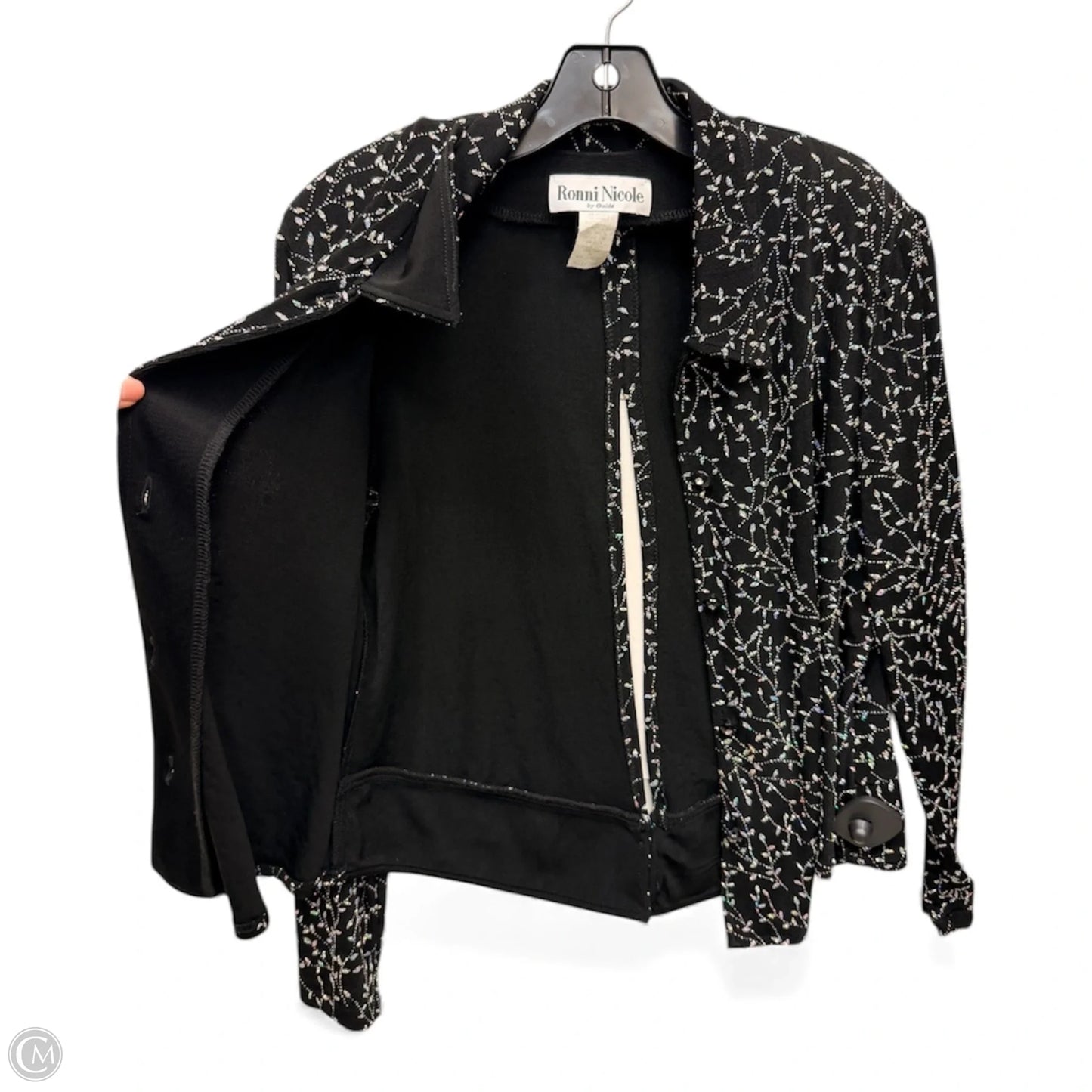 Top Long Sleeve By Ronnie Nicole In Multi-colored, Size: M