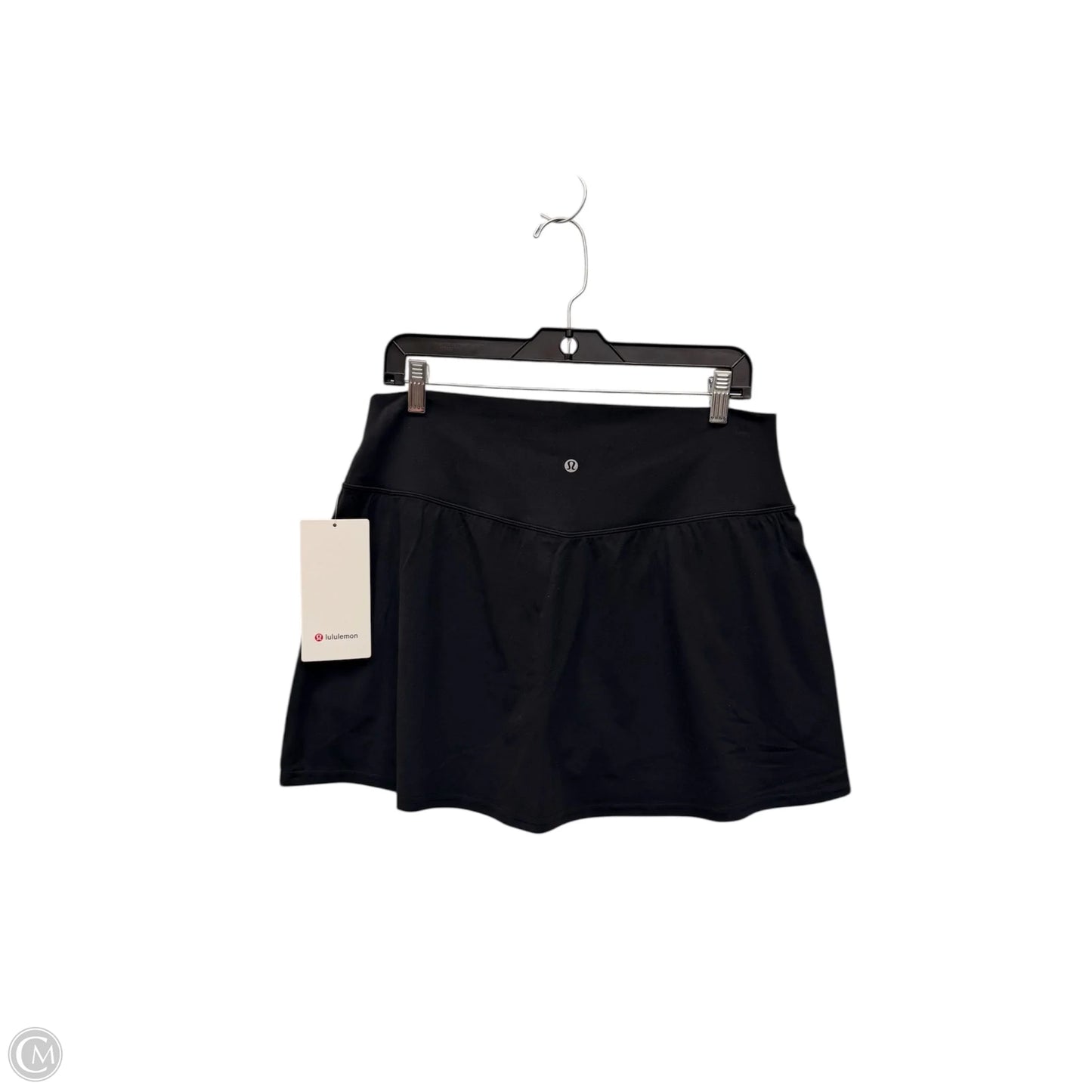 Athletic Skort By Lululemon In Black, Size: 14