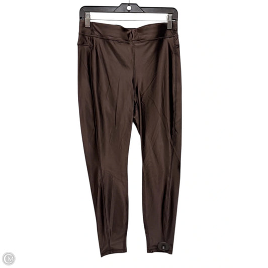 Athletic Leggings By Lululemon In Brown, Size: 10