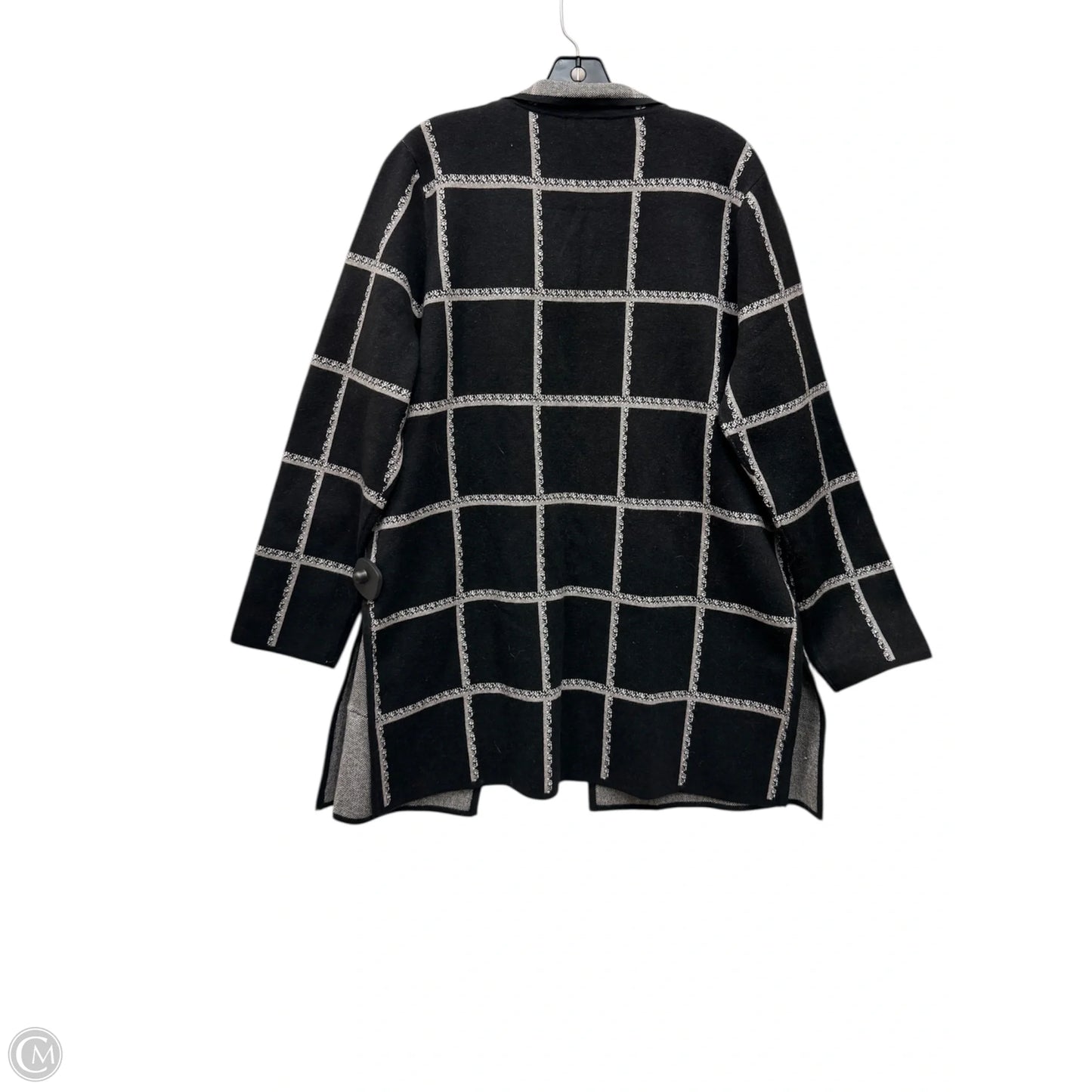 Cardigan Designer By Hatley In Black & Grey, Size: XL