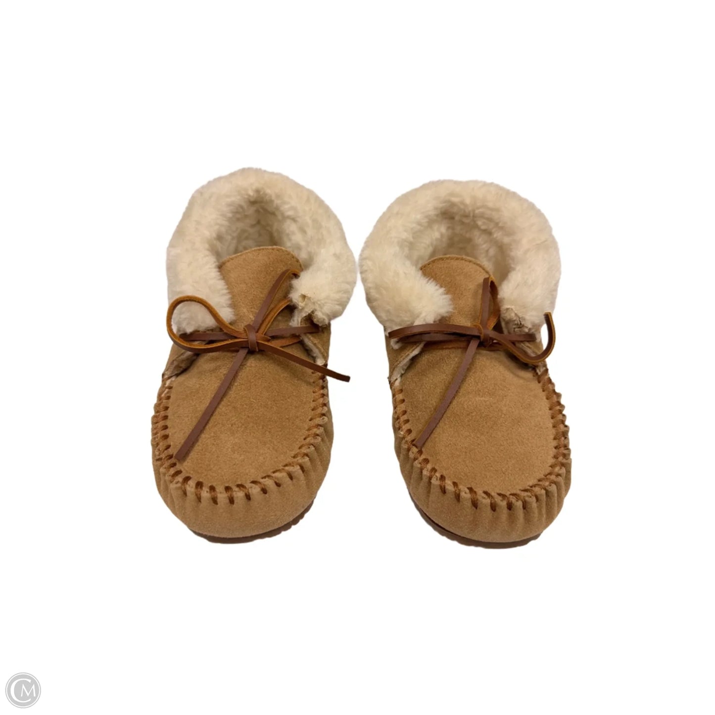 Shoes Flats By Minnetonka In Tan, Size: 7