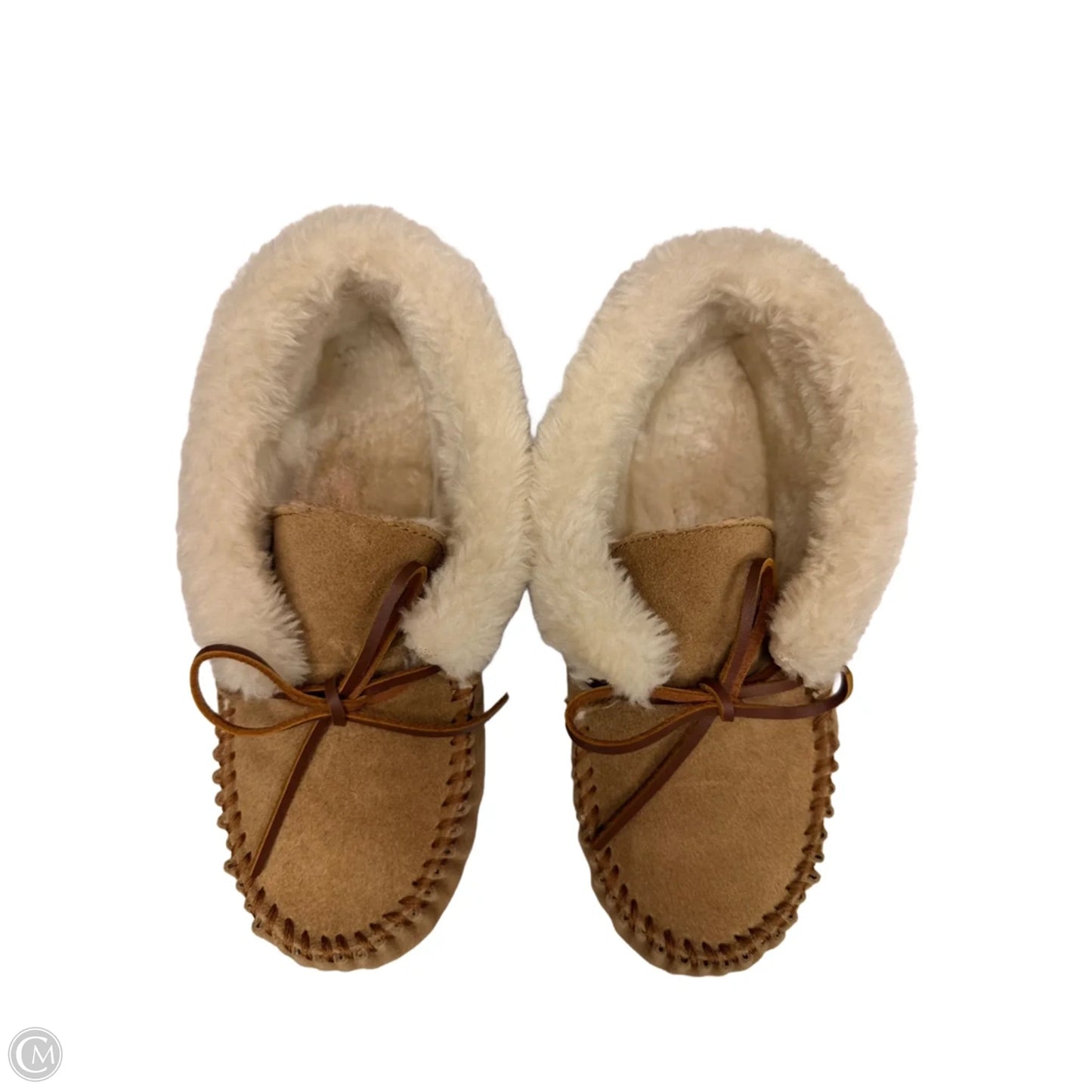 Shoes Flats By Minnetonka In Tan, Size: 7